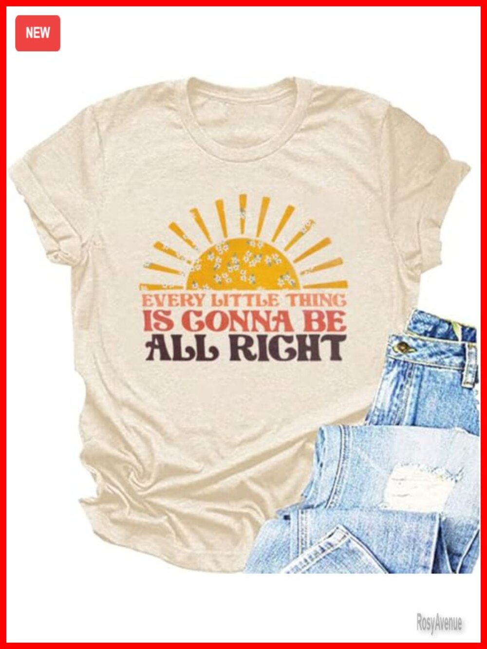Every Little Thing Gonna Be Alright Shirt Hippie Music Tee